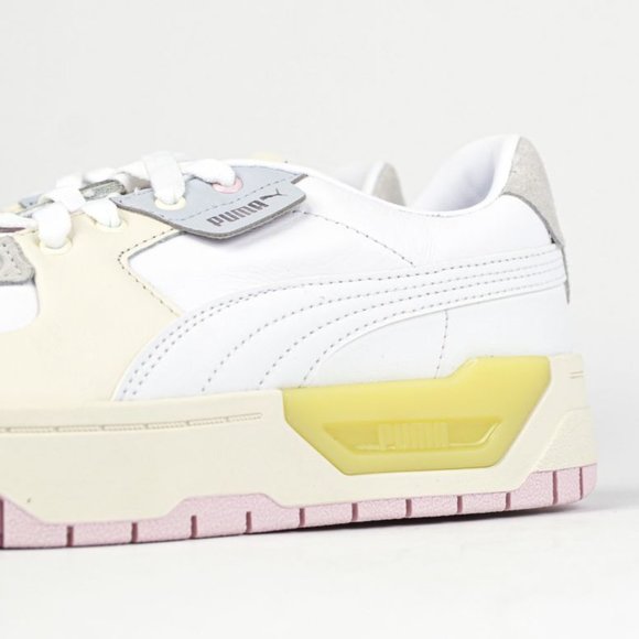 PUMA | Women’s Cali Dream | US 7/ EU 37.5 | WHITE-MARSHMALLOW-CHALK PINK | BNIB - Picture 10 of 16